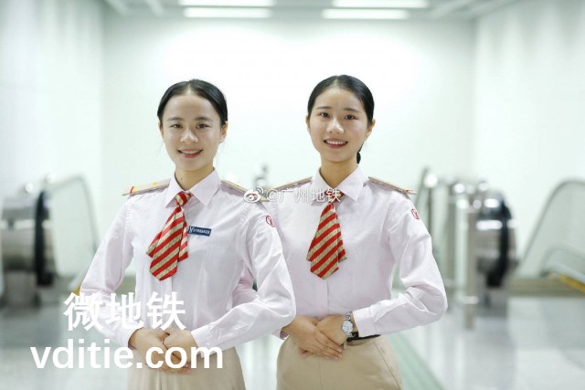 广州地铁换制服了?